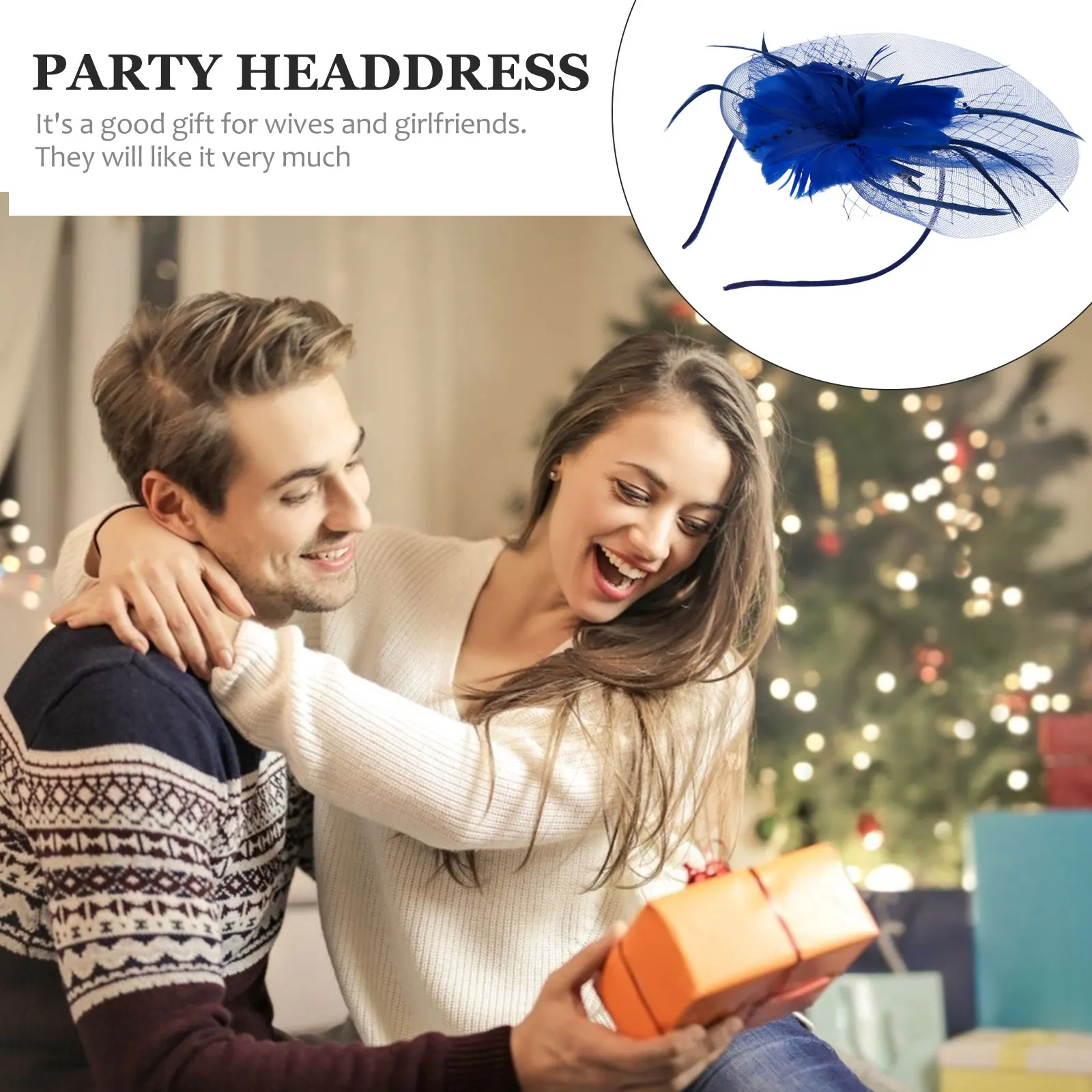 

1pc Flower Hair Clips Elegant Party Headdress Bridal Headpiece Lightweight Comfortable Gauze Design Attractive Charming