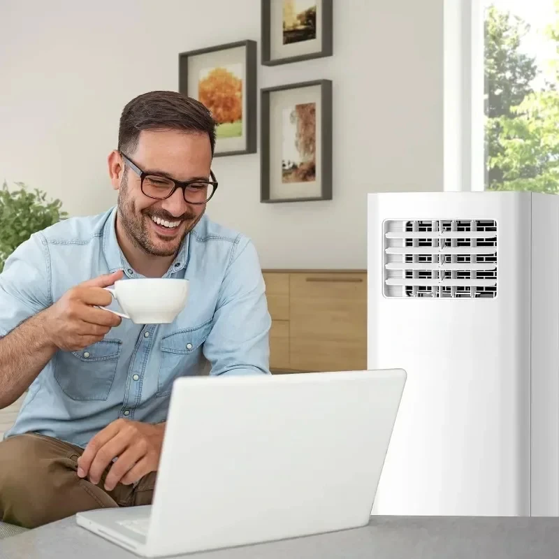 Condizionatore d'aria portatile Lifemaster con telecomando digitale con Kit di installazione per dormitorio Home Office