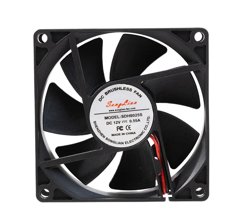 80X80X25Mm Dc Axial…