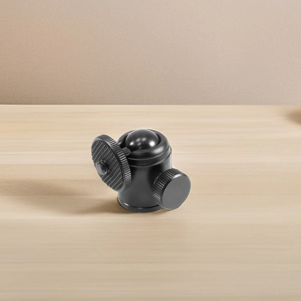 

2Pcs Metal Camera Ball Head 360 Degree Rotating for Travel Outdoor Sports Photography Tripod Mount Plate Tripod Clamp Head