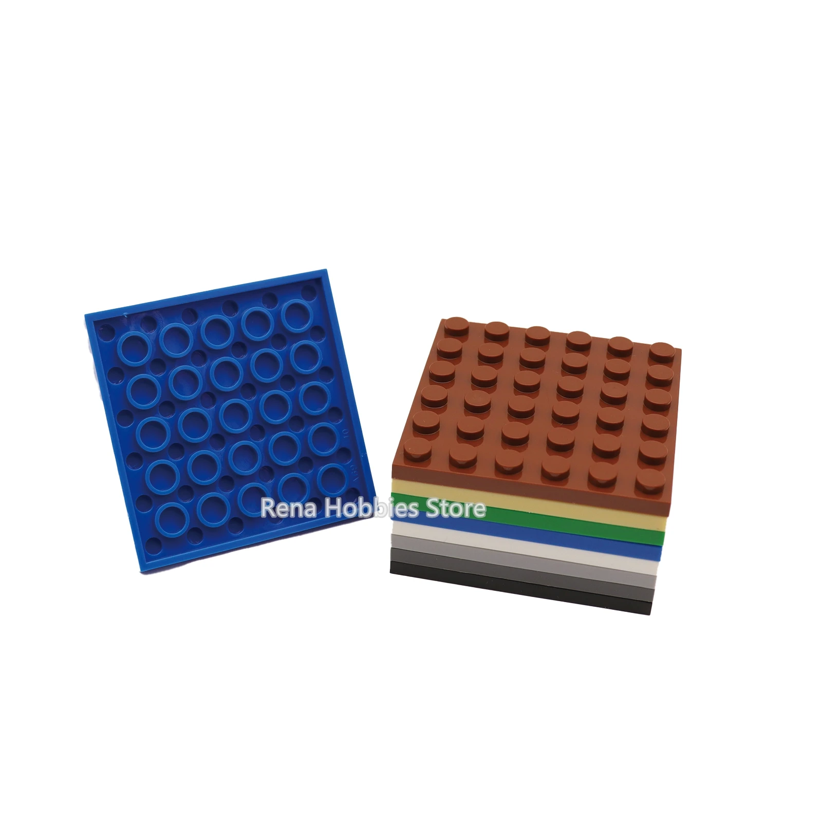 20 Stück 3958 Kleine Grundplatte 6x6 Punkte Moc Kreative DIY Bausteine Ziegel zum Zusammenbauen Konstruktionsspielzeug für Hobbyisten – Detail 6