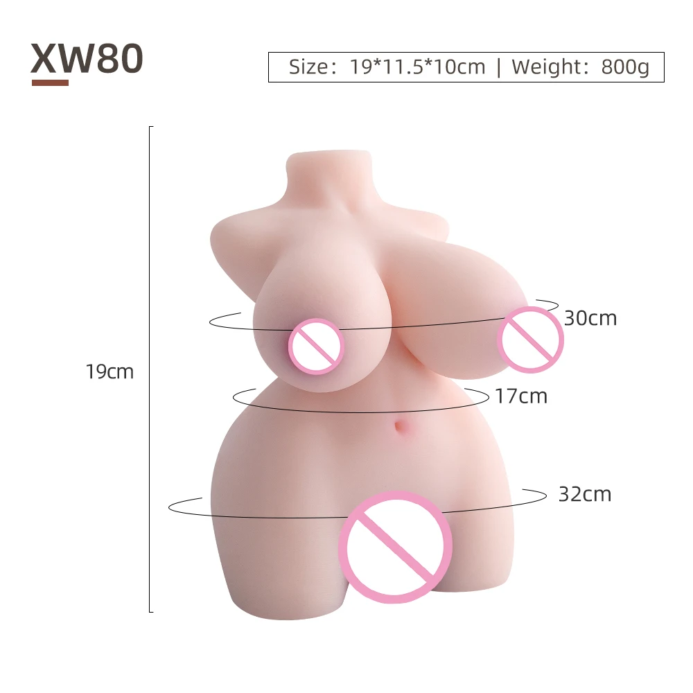 Sex Toys Body Sex Doll For Men sex Torso Half Body Sex Toys TPE Realistic Sexy Dall Vagina Big Breast Butt Toys for Adults