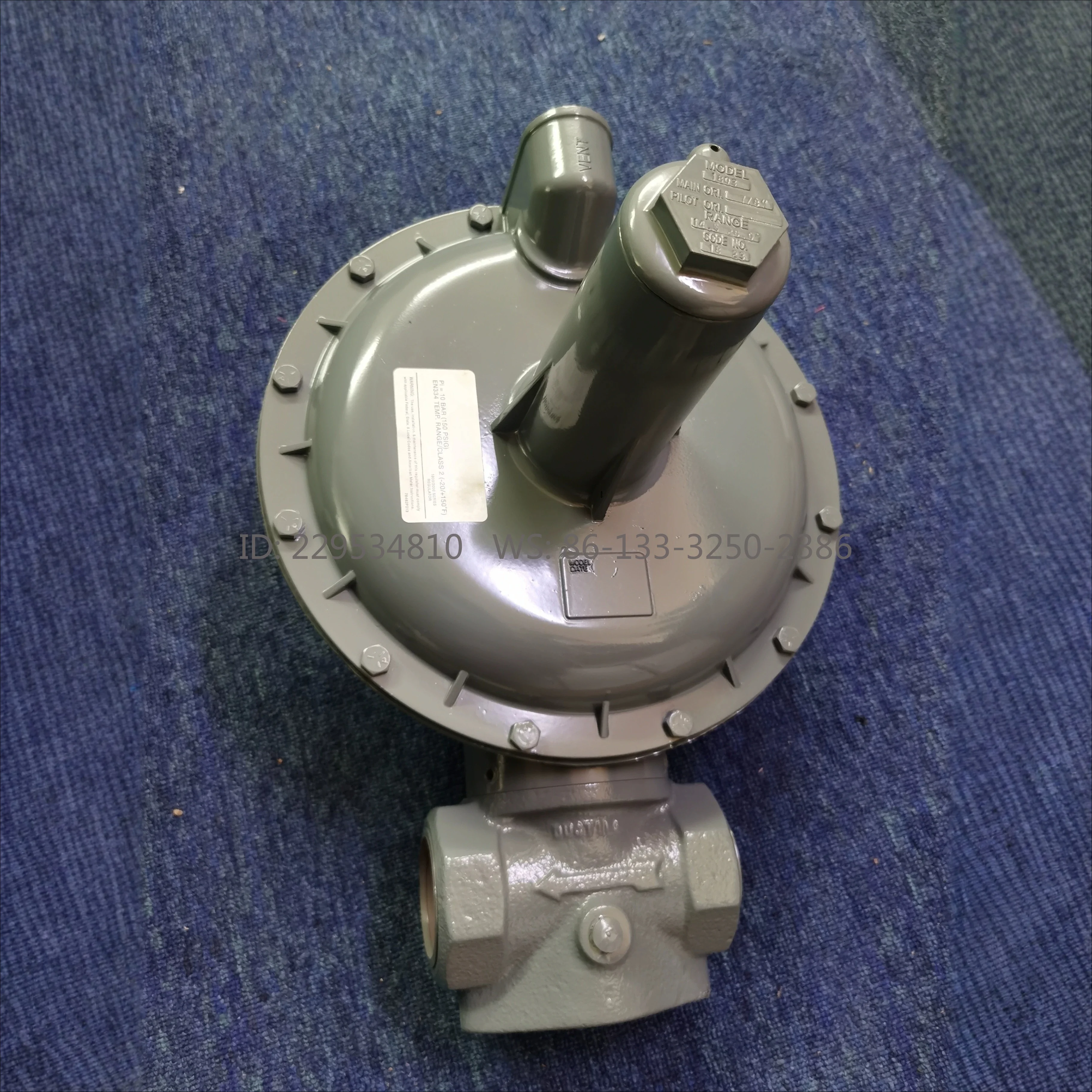 2 inch gas pressure reducing valve 1803 medium and low pressure pipeline secondary pressure regulating valve genuine