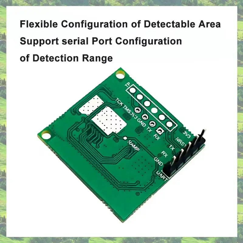 A59Z-60Ghz ミリ波レーダー高精度多人数検出 3D 人間存在検知 LD6001B レーダーモジュール
