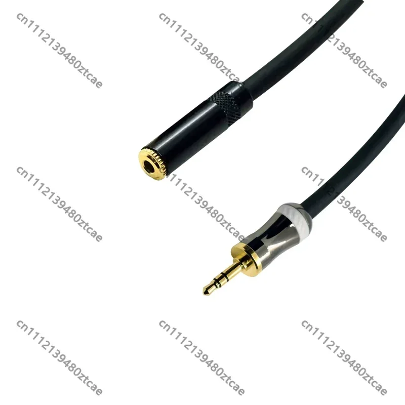 High Fidelity 3.5mm Jack Female Audio Extension Cord AUX Signal Cable For Headset, Laptop, Portable Speaker