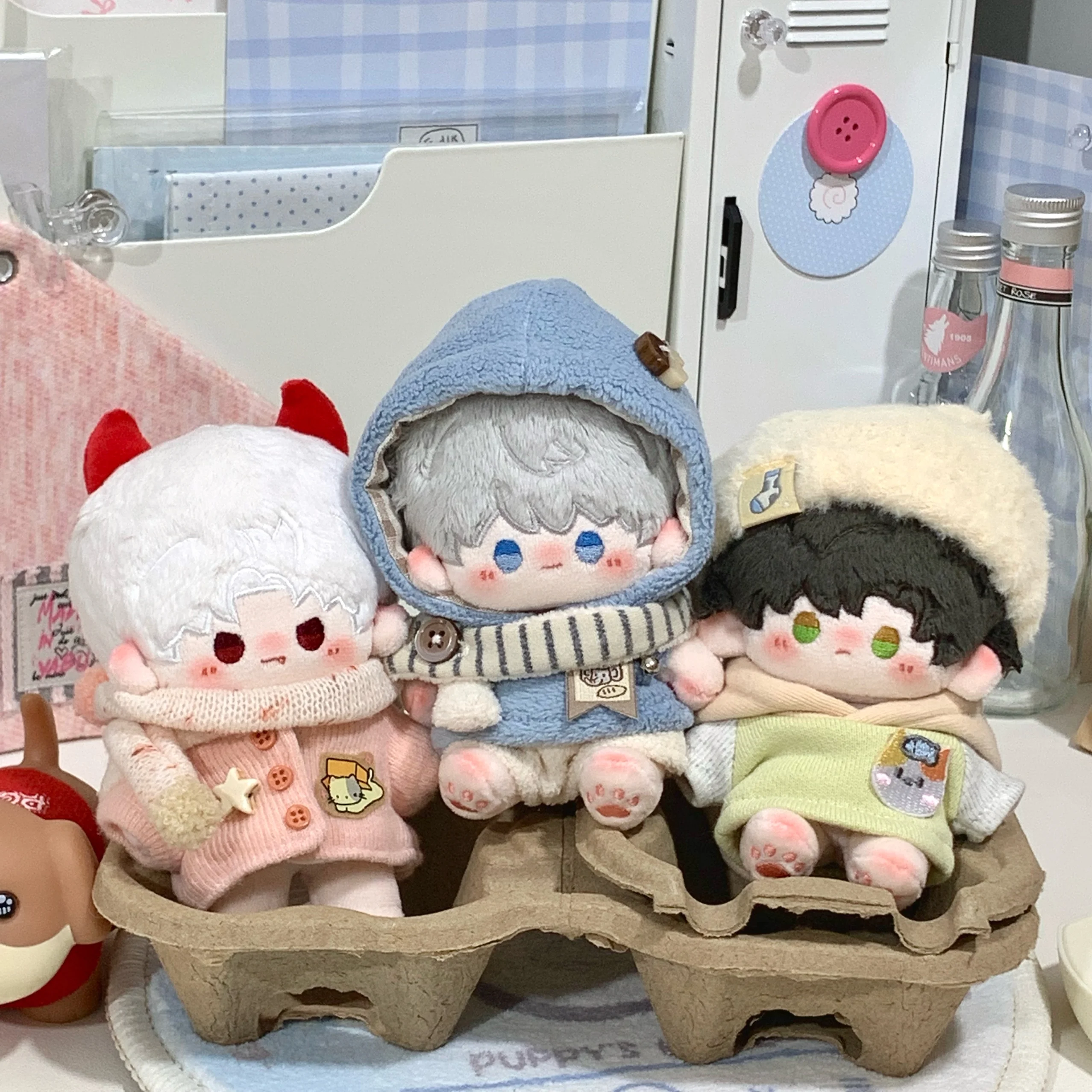 Liefde en Deepspace 10 cm Mini Katoenen Pop Rafayel Sylus Zayne Xavier Caleb Leuke Fanmade Originele Anime Otome Game Plushie Gift