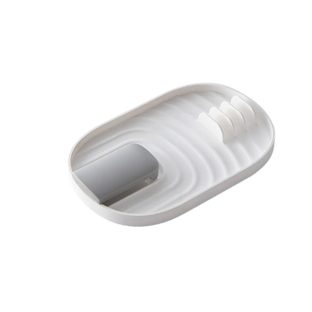 Nordic Style Pot Lid Shovel Storage Rack Simple Practical Multifunctional Kitchen Supply Non Slip Silicone Pad