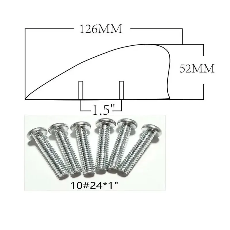 

G10 126*52 мм плавник для серфинга доска для серфинга Fin UP плавник из стекловолокна пляжная доска для серфинга с винтами и ключами