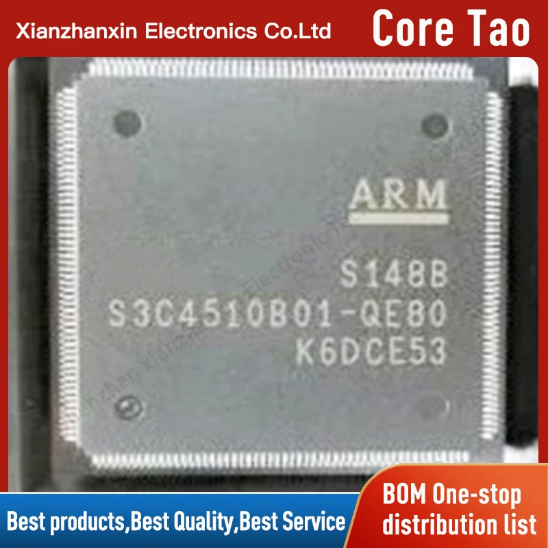 1PCS/LOT  S3C4510B01-QE80 S3C4510B01 QFP208 ARM processor chips in stock