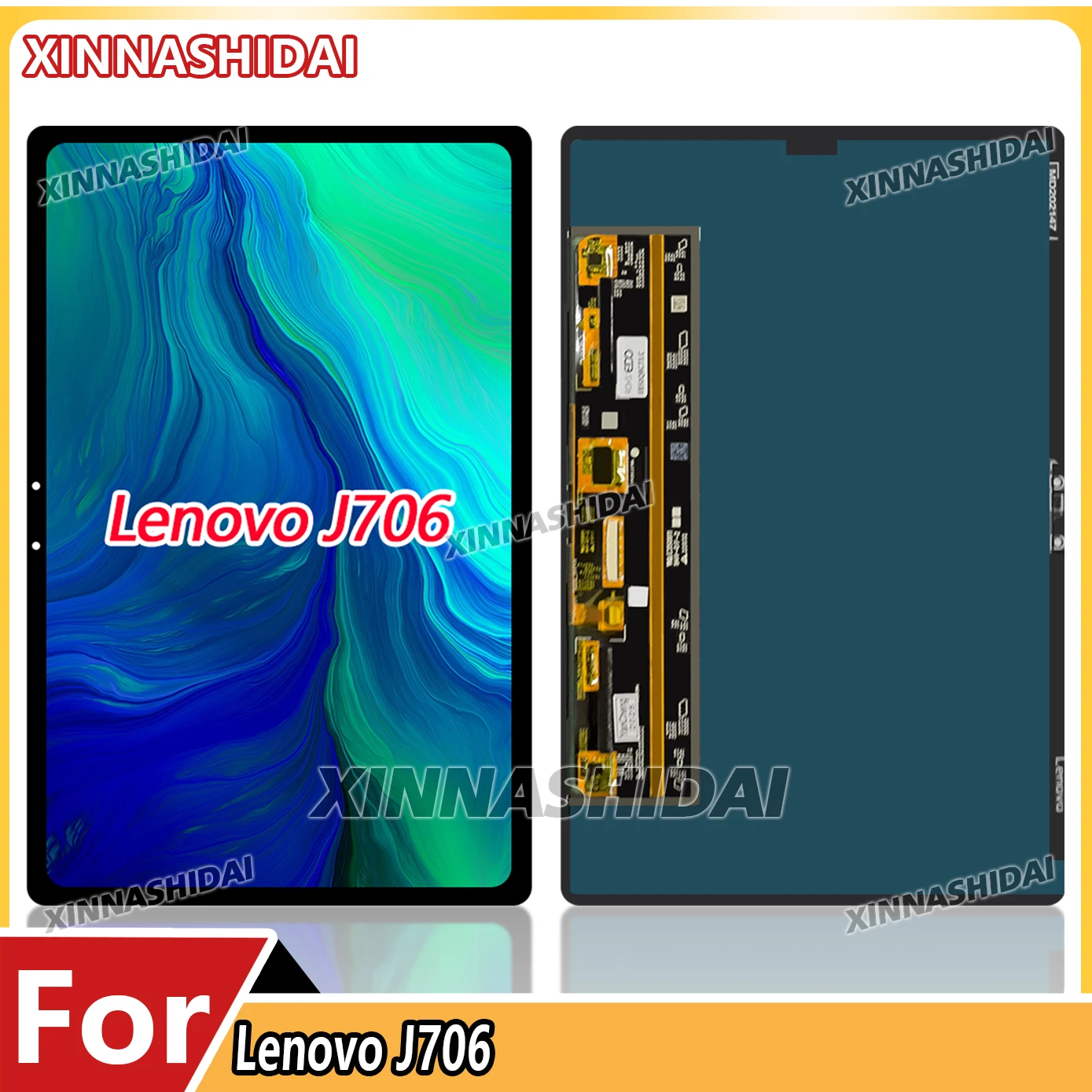 

100% Tested For Lenovo Xiaoxin Pad Pro Tab P11 Pro TB-J706F TB-J706L Touch Screen LCD Display Digitizer Assembly Replacement