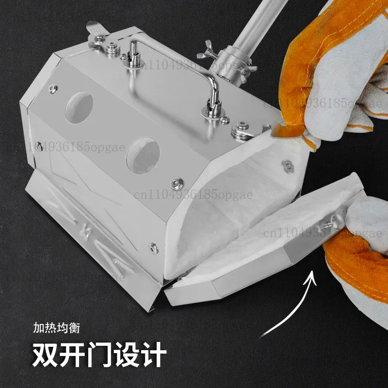 Gas quenching Iron tempering furnace Annealing furnace Horseshoe liquefied gas forging furnace Stainless steel