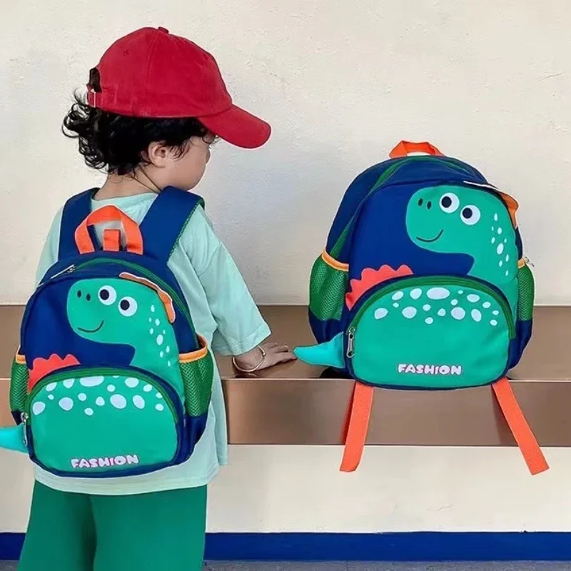 Crianças mochilas para menino dinossauro mochila do bebê da criança mochila dos desenhos animados mochilas de volta às aulas mochila Рюкзак sac