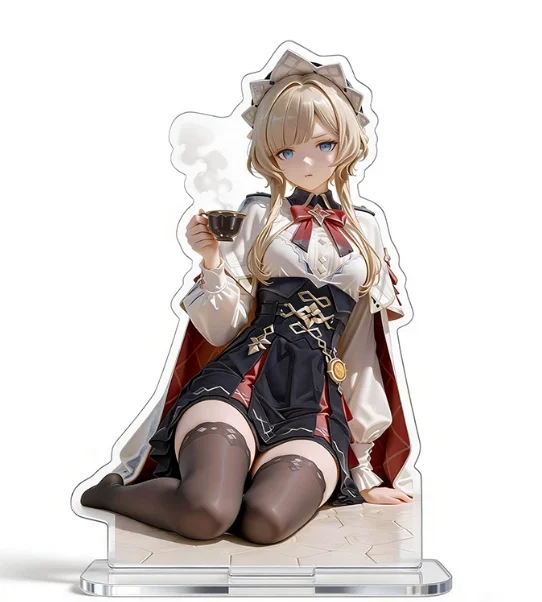 Japanese Anime Genshin Impact Sandrone Acrylic Double-Sided Stand Figure Model Plate Cosplay Collection Desktop Decor Gifts MSGJ