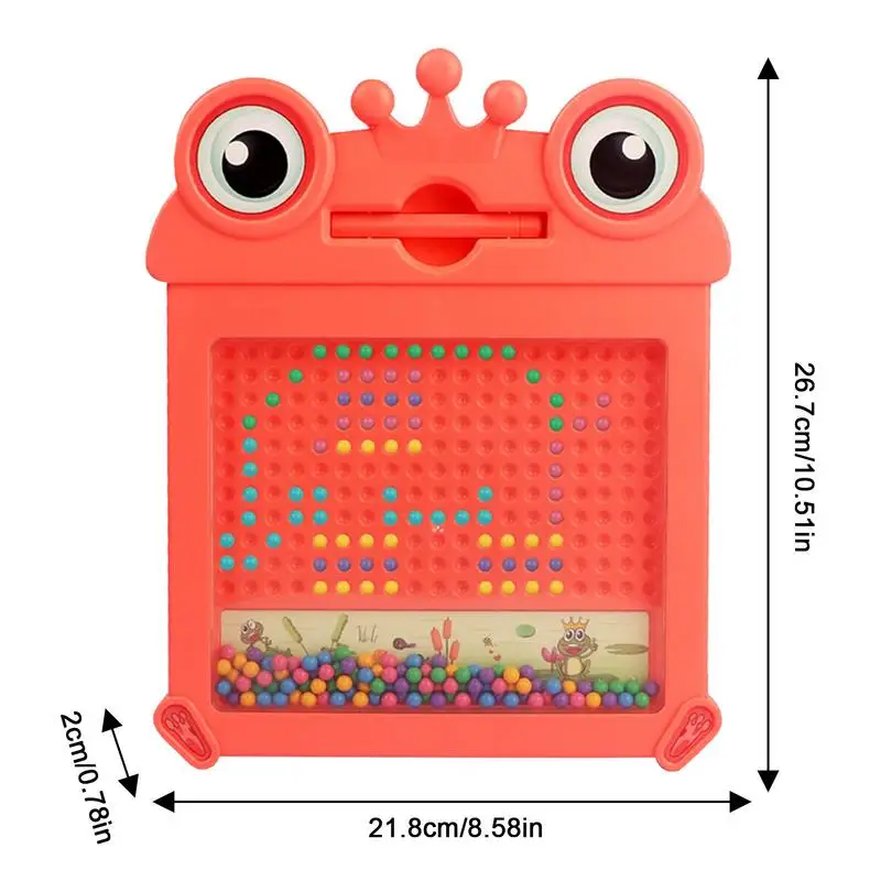 لوحة رسم مغناطيسية للإبداع ، لعبة اللوحة آمنة ، لوحة رسم الضفدع لطيف ، لعبة تعليمية ، ألعاب الفرز ، هدية العيد