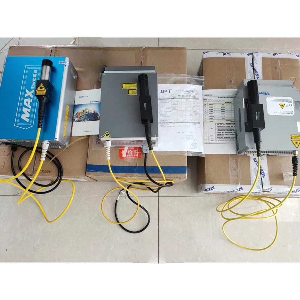 20W 30W 50W MAX/Raycus/JPT/IPG Sorgente laser a fibra di potenza laser 1064nm Parte della macchina per marcatura laser a fibra