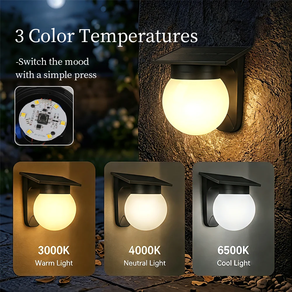 Outdoor Solar Wall Lamp Waterp - огляд і ціна Home Security Lights Outdoors