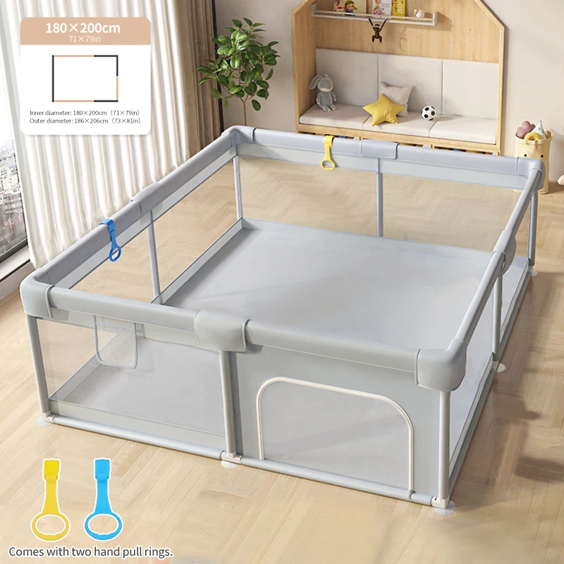 Grote Babybox voor Kinderen met Schuimbeschermer Babyspeeltuin voor 0 ~ 6 Jaar Oude Kinderen Ballenbak Box Indoor Baby Veiligheid F