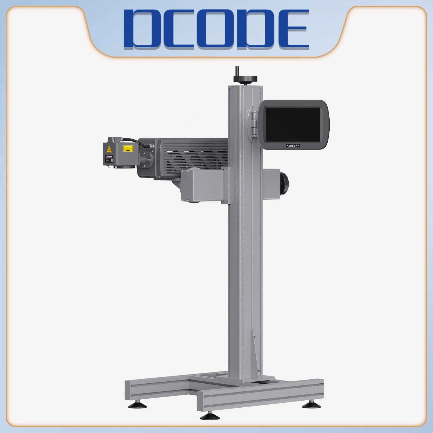 DCODE PL4 CO2 Machine de marquage Laser volant Machine de gravure Laser imprimante Laser 3D pour sac en tissu de composants électroniques en plastique