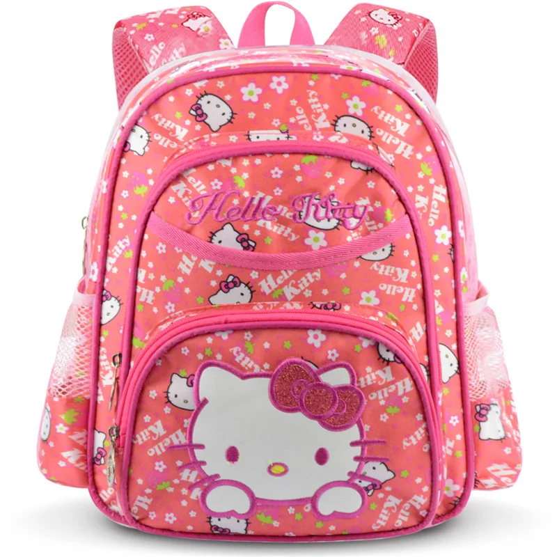 Hello Kitty Children\'s Cute Cartoon Schoolbag Kindergarten Elementary School Bag Girls Casual Large Capacity Backpack