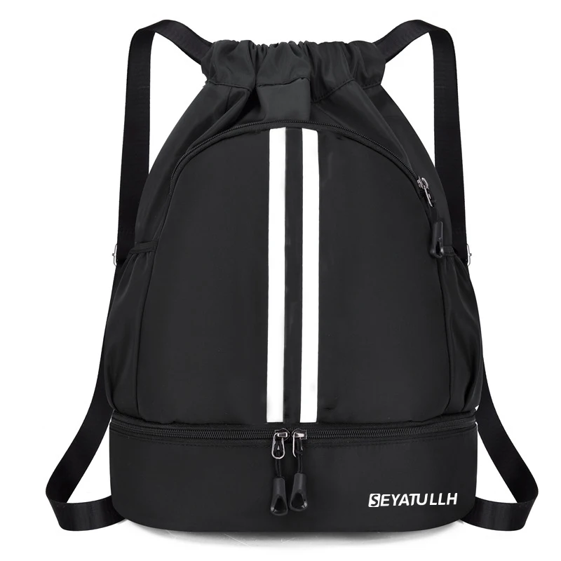 Gym Bag Fitness Backpack Women Men Basketball Backpack Outdoor Soccer Football Storage Bags Training Drawstring Sports Knapsack