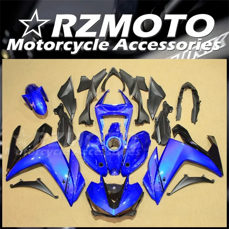 4Gifts New ABS Whole Motorcycle Fairings Kit Fit For YAMAHA R3 R25 2015 2016 2017 2018 15 16 17 18 Bodywork Set Custom Blue