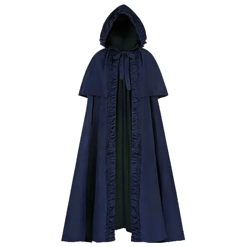 Traje de halloween cosplay manto steampunk cauda casaco para mulheres masquerade festa bruxa traje retro uniforme dia das bruxas