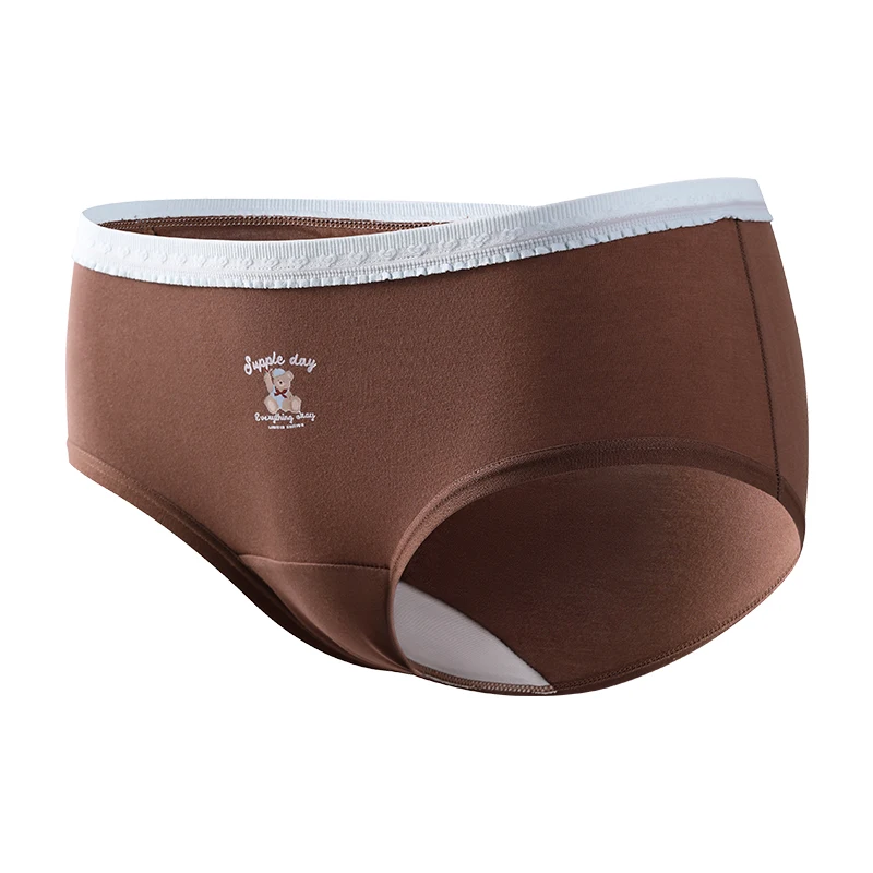 3Pcs Seamless Panties for Women Underwear Sports Women's Lingerie Bear Cartoon Triangular Panties Set Pack Sexy Briefs Cotton