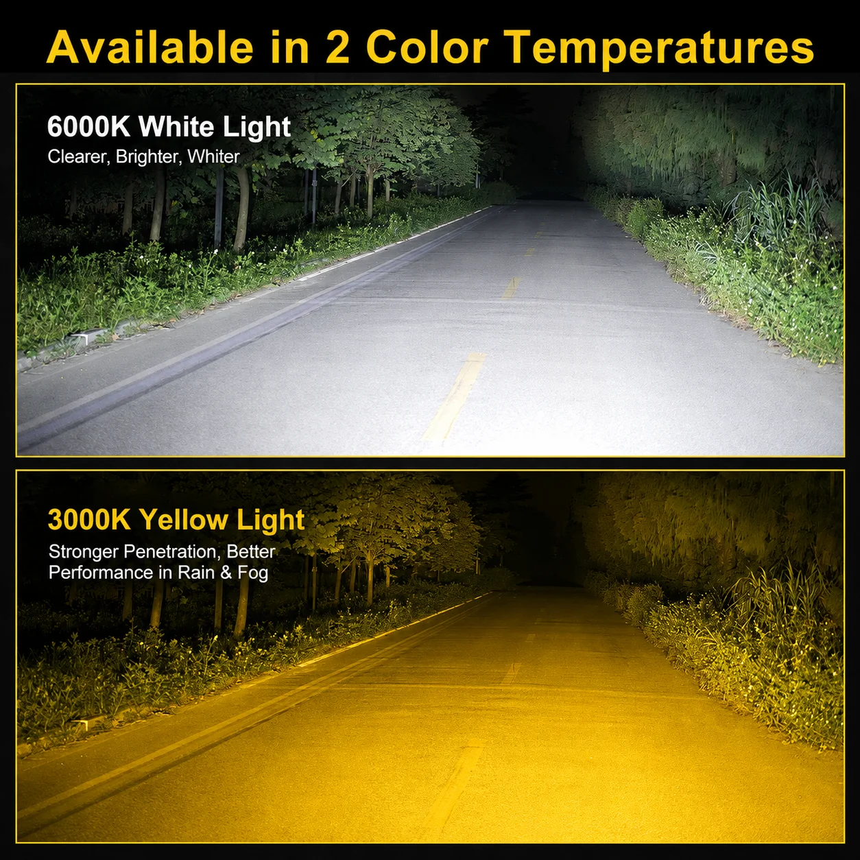 AILEO H11 LED 5570 CSP Araba F - Yellow Food Snacks incelemesi ve fiyatı