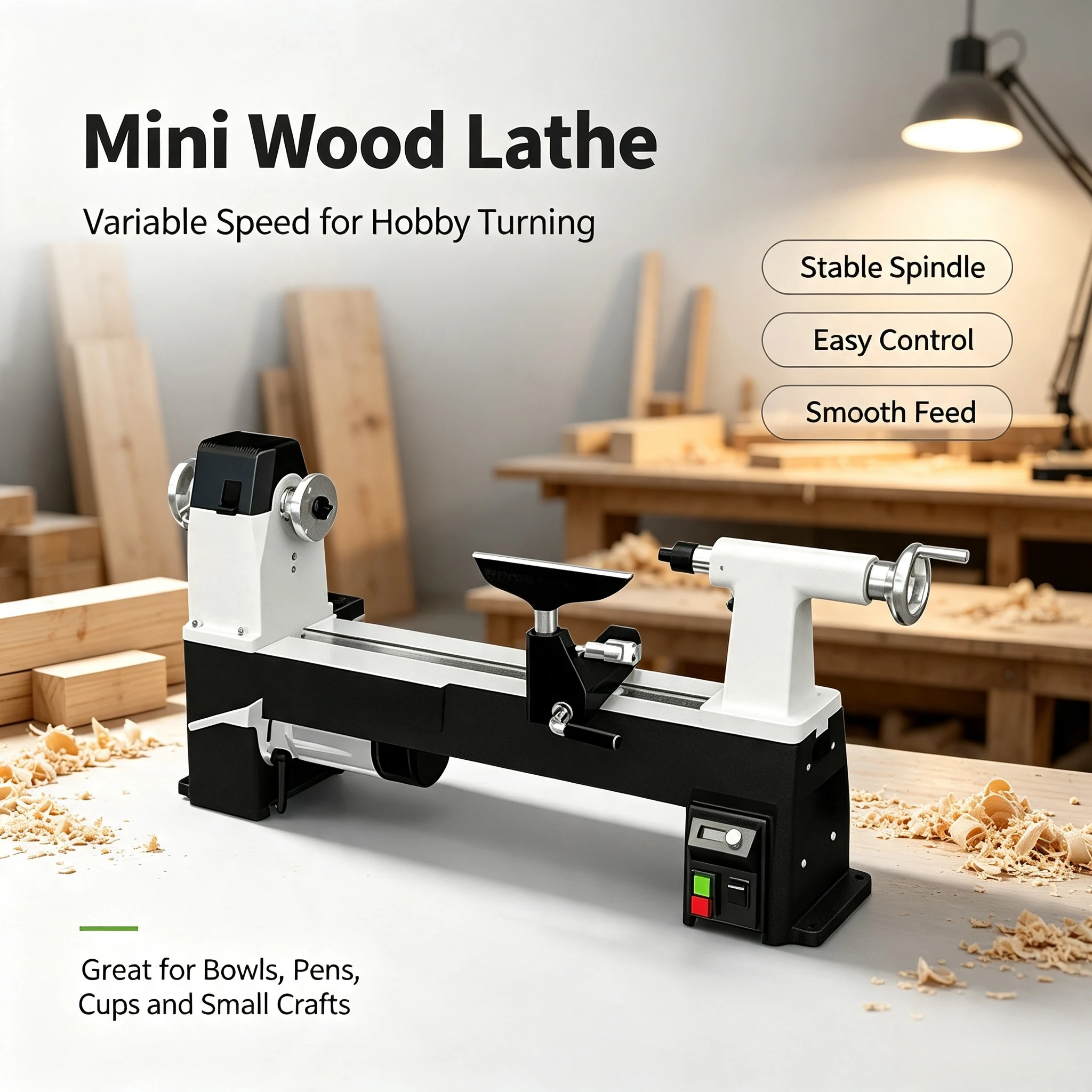 WL1220A Wood Lathe 12.5