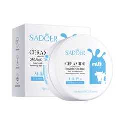 60pcs SADOER Milk Crystal Collagen Eye Mask Firming Anti Dark Circles Remove Eyes Bags Moisturizing Eye Patches Eyes Skin Care