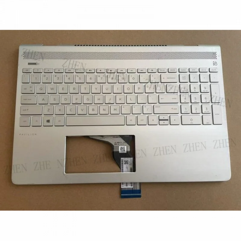 

Y ДЛЯ HP PAVILION 15-CK TPN-Q201 C Корпус с клавиатурой США Серебристый 920018-001