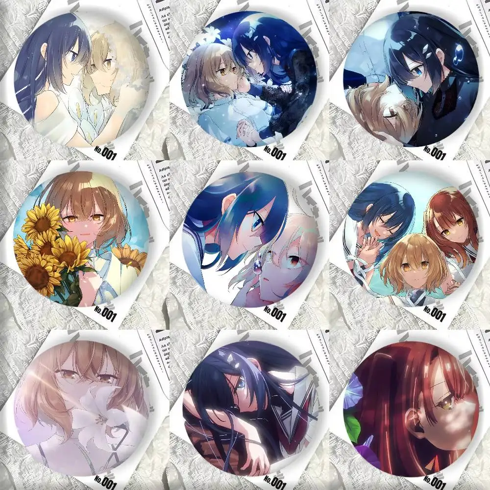 Japanese Anime This M-Monster Wants to Eat Me Manga Badges DIY Backpack Clothing Accessories Jewelry Pins
