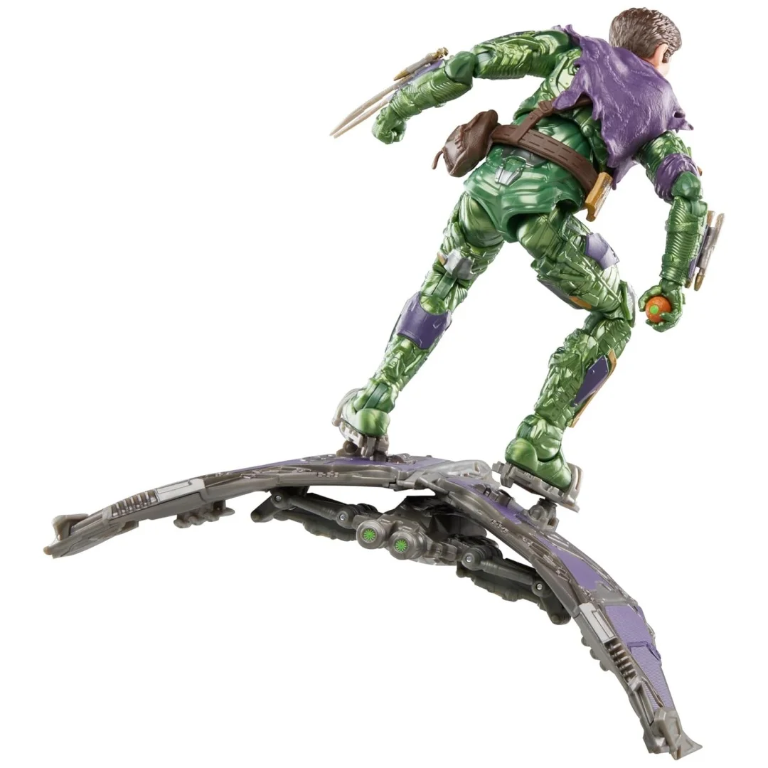 Hasbro Marvel Legends Series Spider-Man: No Way Home Green Goblin Collectible Deluxe 6 Inch Action Figure Toy with Accessories