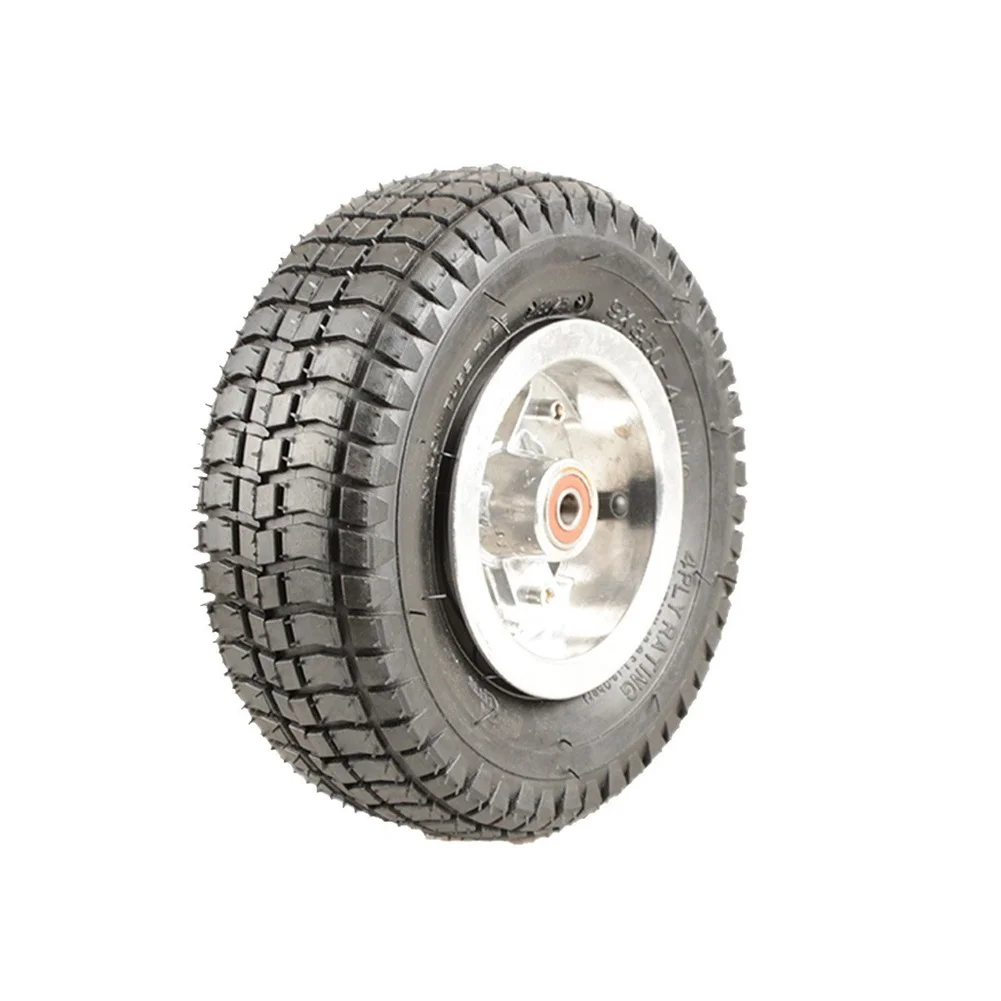 Aluminum Rim Tires 9x3.50-4 Rated for 42 PSI Max Inflation for Electric for scooters for Go Karts and Mobility Devices