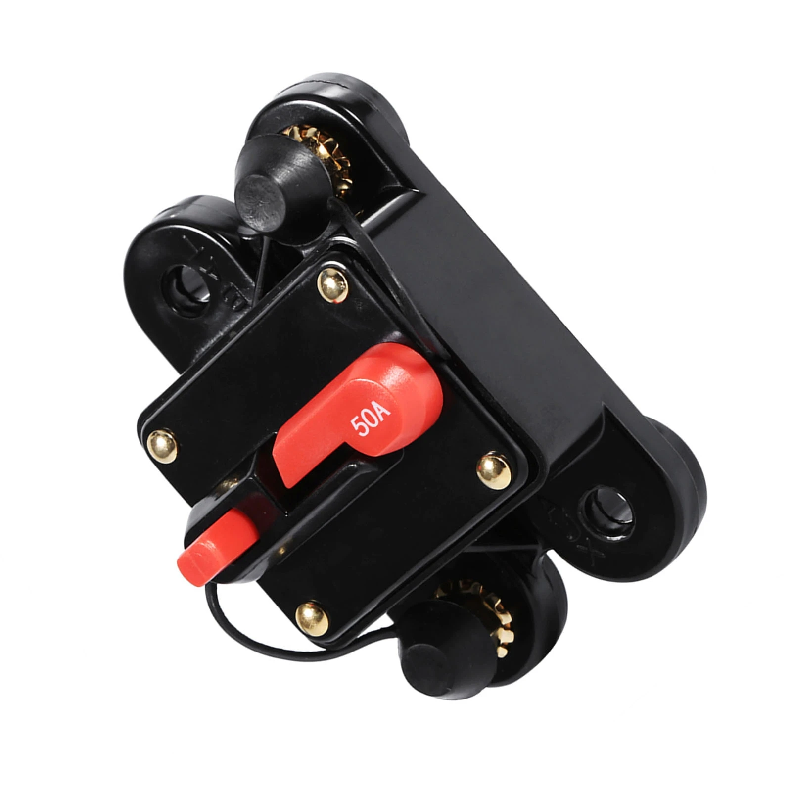 50Amp -100Amp Circuit Breaker Reset Fuseholder Car Boat Fuse Holder Waterproof 12-24V New 50A