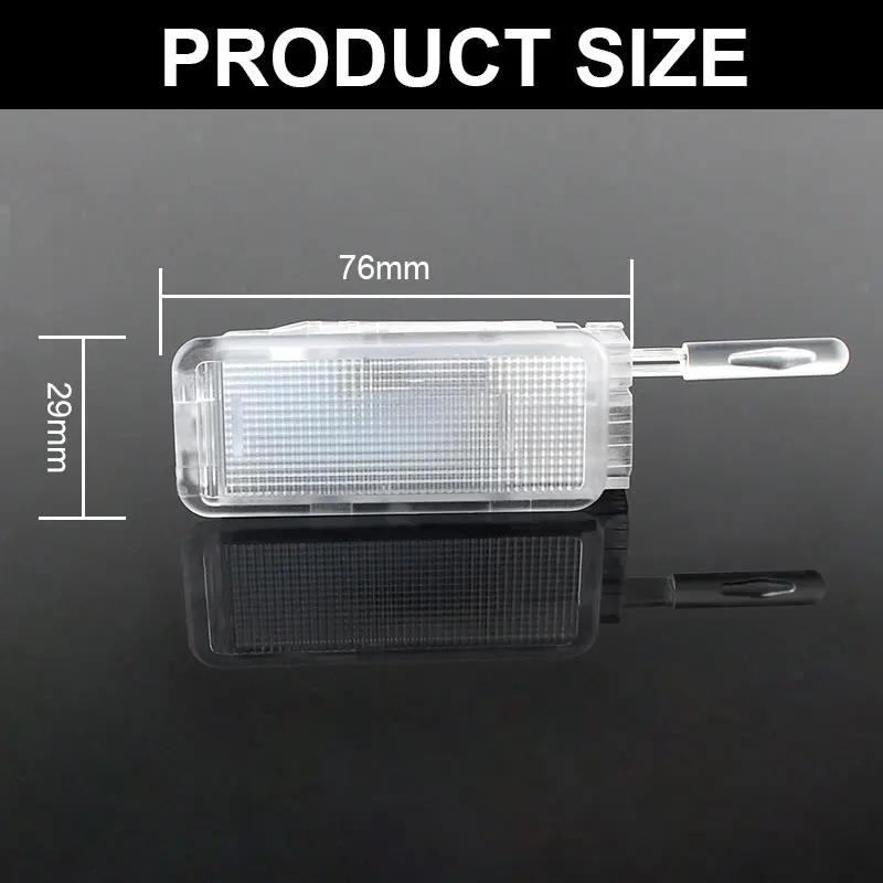 1PC/2PCS LED Car FootWell Glove Box Trunk Light For Citroen C2 C3 C4 C5 C6 C8 DS3 Dispatch Saxo Xantia OEM# 6362 N6, 6362 N7