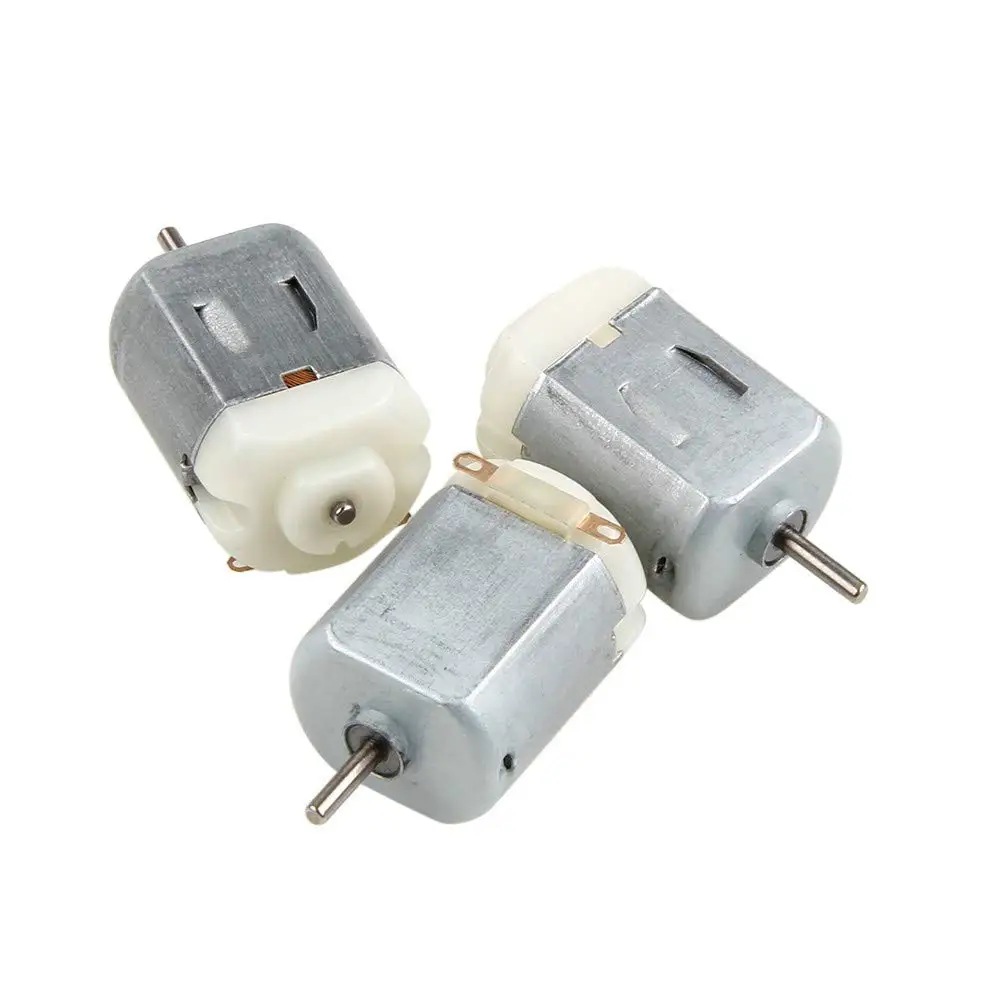 3PCS 3V DC Motor 130 Micro Motor Mini Electric Motor with Wire for DIY Model, Science Experiments