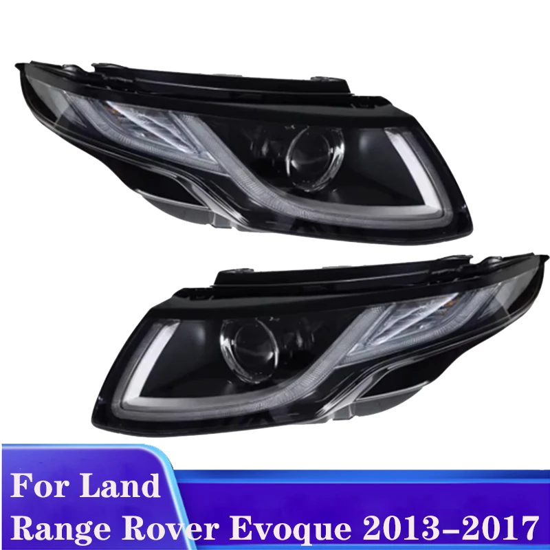 

Car Styling Headlight Assembly For Rang Rover Evoque Headlight 2013 2014 2015 2016 2019 LED Headlights Auto Accessories