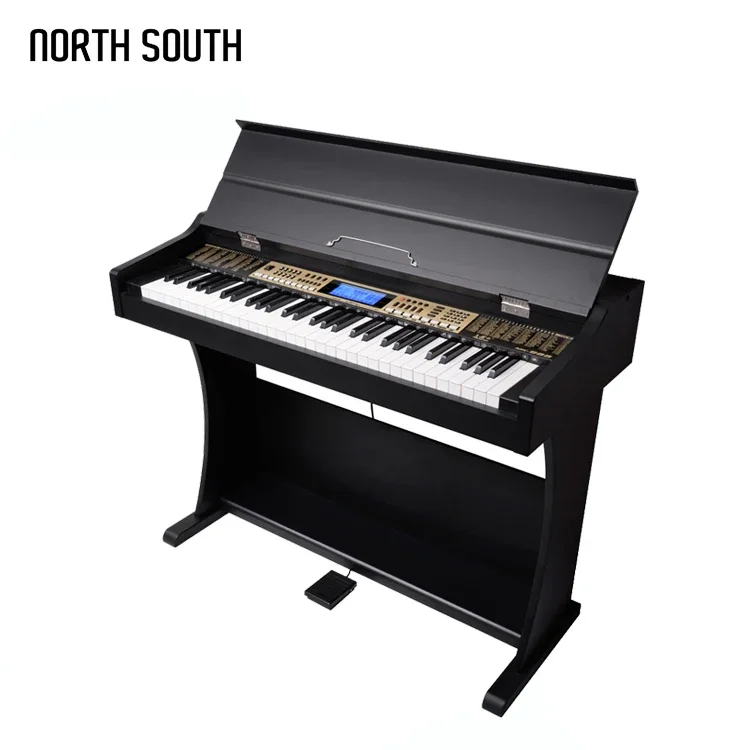 Professinal High Quality Standard 61 Keys Digital Piano With USB Input/Output LCD Screen Multifunctional