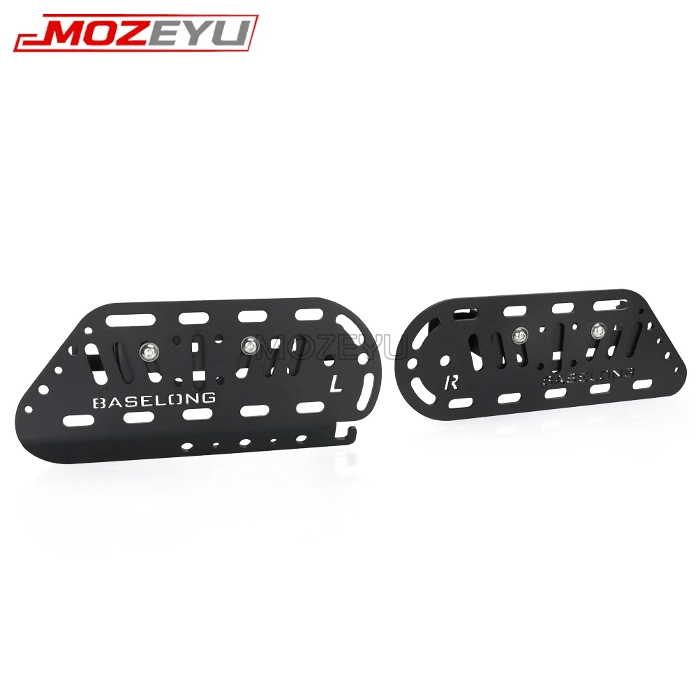 MOZEYU For Ducati DesertX / Rally 2022 2023 2024 2025 Side Rails Luggage Fender Luggage Rack Bracket Cargo Shelf Accessories