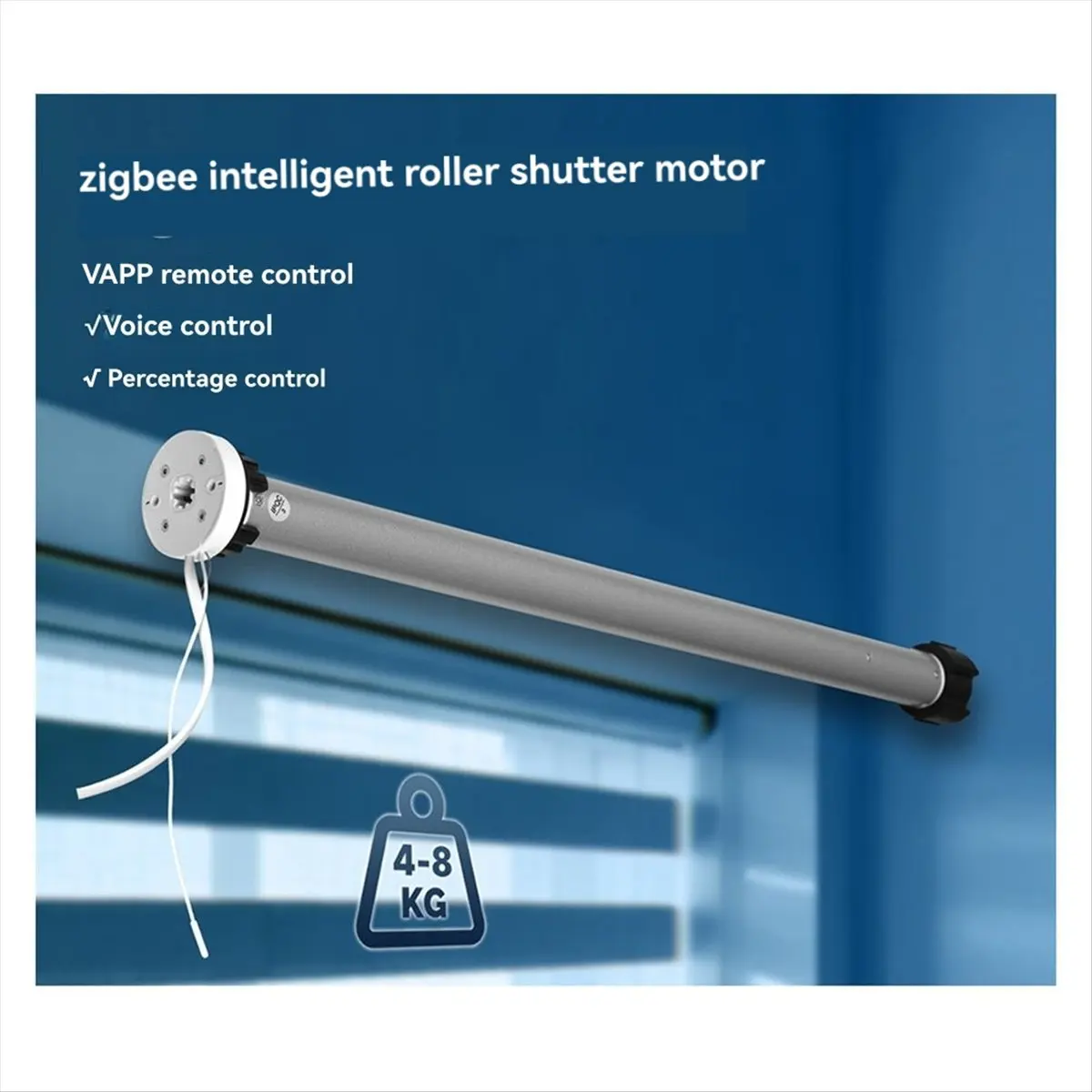 

*ONE DAY Tuya Zigbee Automatic Smart Zigbee Roller Shade Blinds Motor for 38 mm Tube Remote Control Work with Smart Life Home A