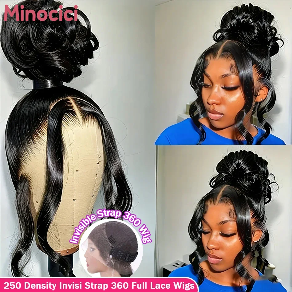 40 بوصة 360 شعر مستعار دانتيل كامل شعر الإنسان قبل قطعها Hd الجسم موجة خصلات الشعر المستعار الإنسان 100% البرازيلي الدانتيل شعر مستعار أمامي الرباط غير مرئية