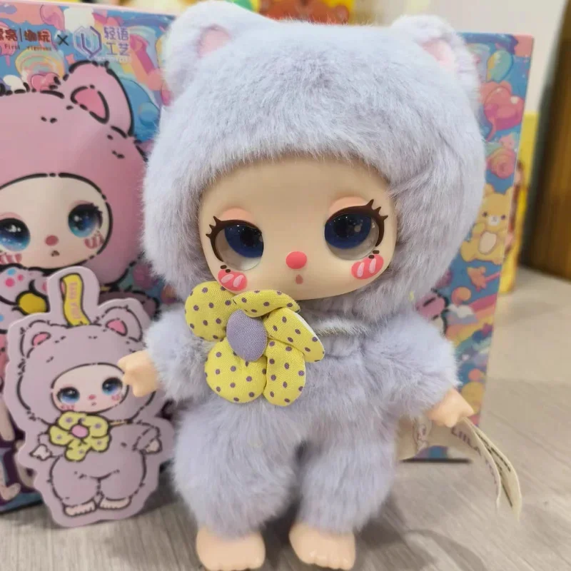 Liila//* Lucky Cat Series Blind Box Trendy Peluche Simpatico ornamento Scatola misteriosa Decorazione da scrivania Regalo per bambini Replica di alta qualità