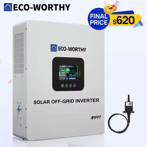 5KW 48V Off-grid Inverter Split Phase 100A Battery Charger UL1741