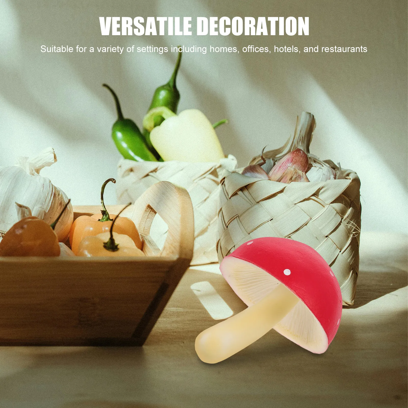 Vivid Realistic Mushroom Decor - огляд і ціна Bonsai Garden Restaurant