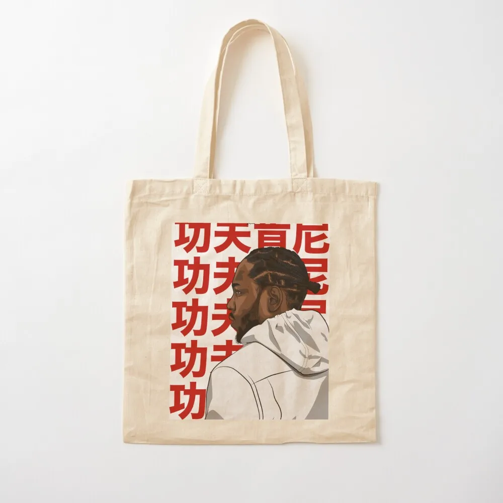 KENDRICK LAMAR (KUNG FU KENNY) Tote Bag personalized tote bag Handbags women bags woman 2025 Canvas Tote Bag