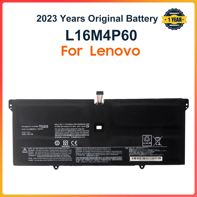 L16M4P60 5B10N01565 Laptop Battery For Lenovo Yoga 920-13IKB, Yoga 6 Pro-13IKB For Ideapad Flex Pro-13IKB L16C4P61