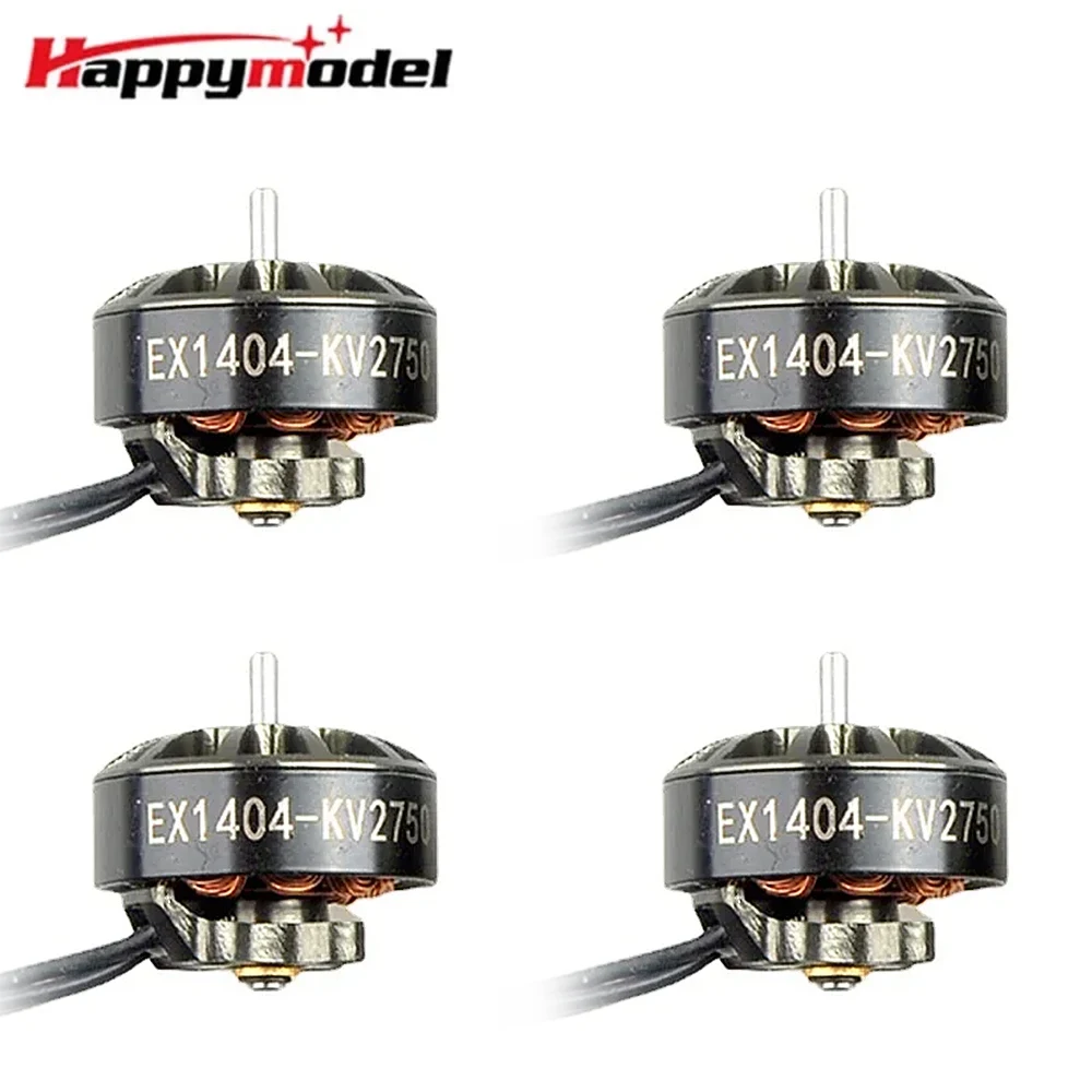 Happymodel EX1404 1404 KV2750 KV3500 KV4800 3-4S Brushless Motor 1.5mm Shaft for FPV Racing Drone Freestyle Micro Long Range LR4