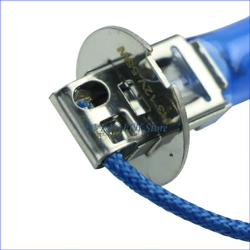 124B 2Pcs/Set Wearproof LED Bulb for Car Headlight 12V/55W Halogen Bright Fog Lamp Bulb Vehicle Light Bulbs