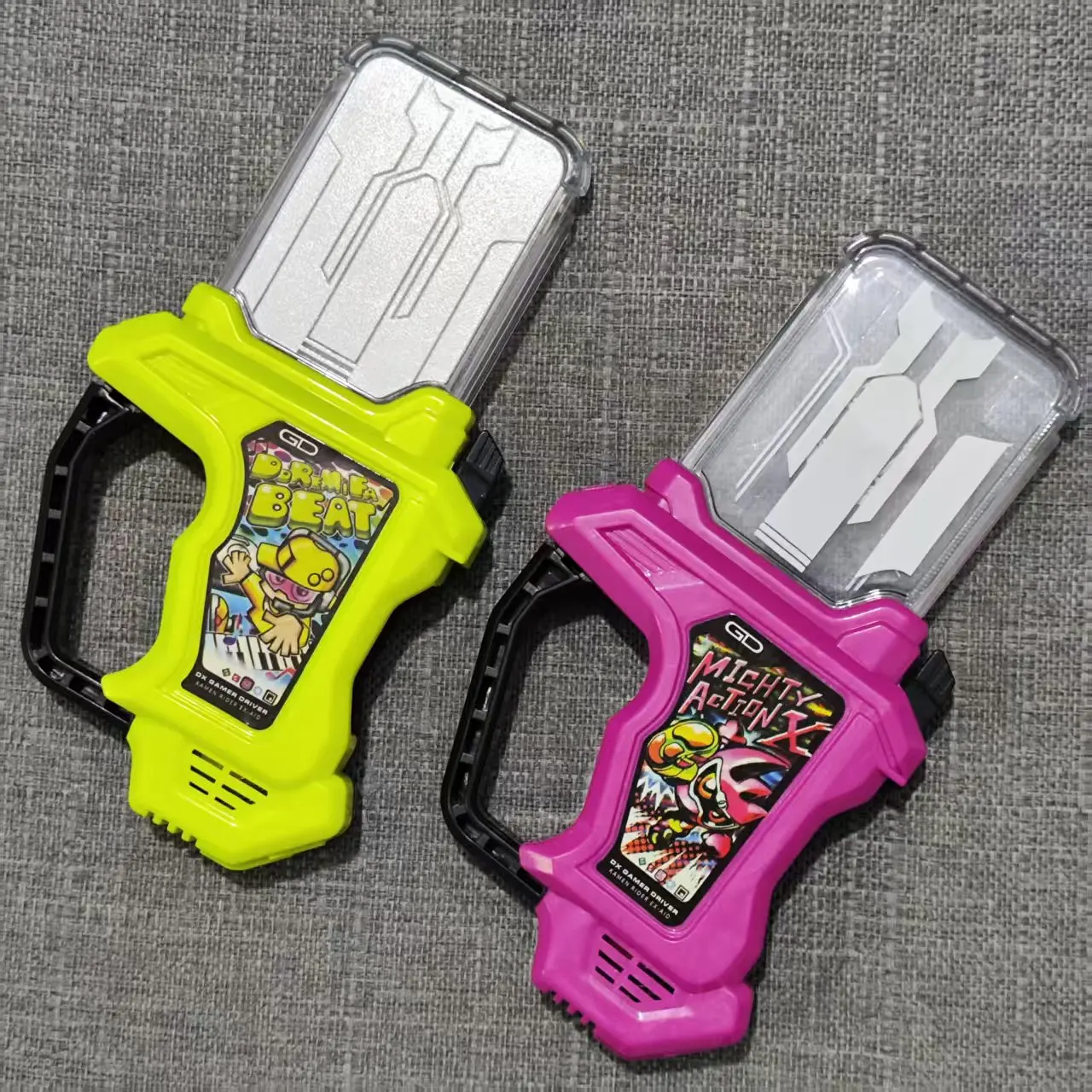 حزام محول Kamen Rider Dx Ex-Aid Eckside Dx Drive - خرطوشة ألعاب الحركة أنيمي الربط في جميع أنحاء خرطوشة Dj